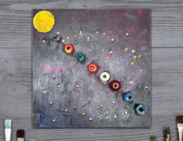 Le système solaire en peinture