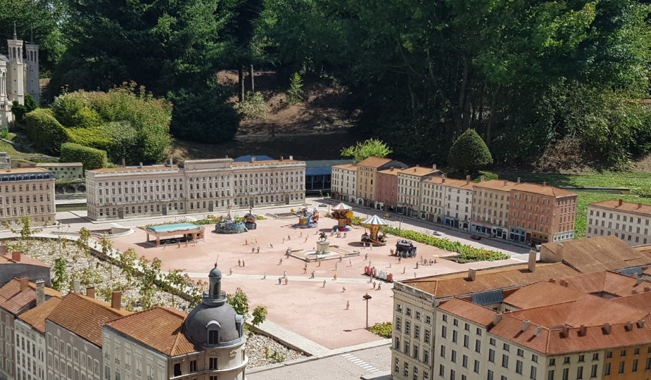 Place Bellecour de Lyon à France Miniature