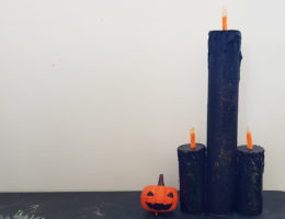 DIY de bougies pour Halloween