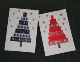DIY Carte de Noël avec masking tape