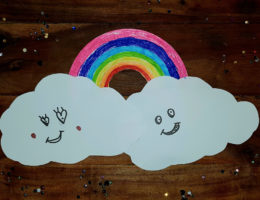 nuages amoureux décoration kawaii à créer