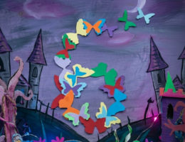 6 chiffre géant anniversaire en papier