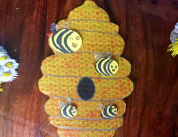 diy bricolage ruche et sa famille d'abeilles