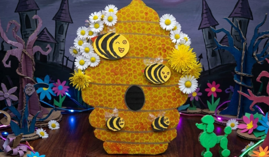 Bricolage ruche et ses abeilles