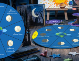 roue phases de la lune à imprimer