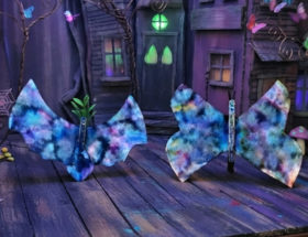 tuto craft chauve-souris et papillon filtre à café