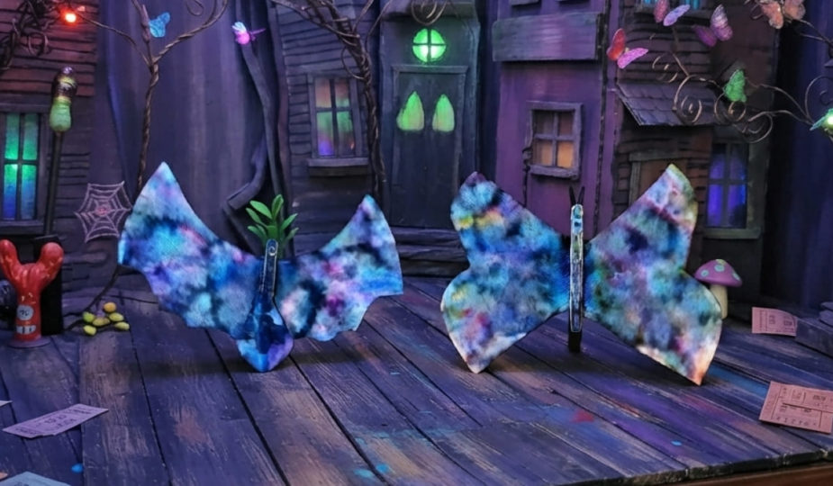 tuto craft chauve-souris et papillon filtre à café