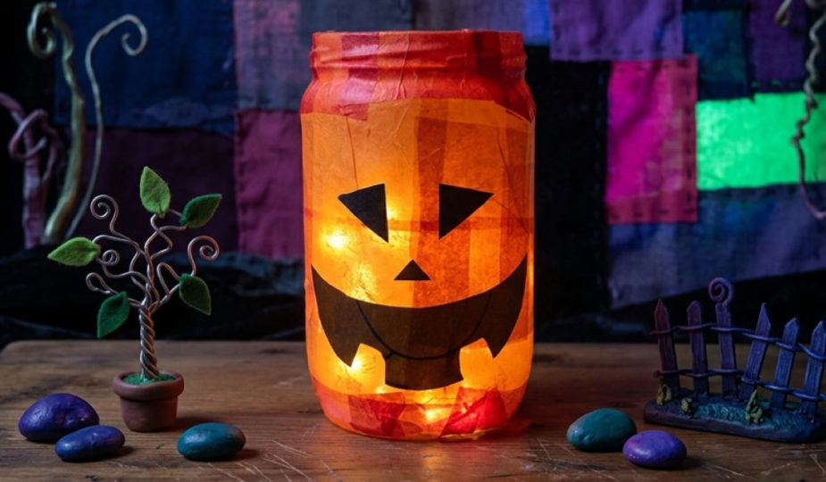 DIY Halloween lanterne citrouille