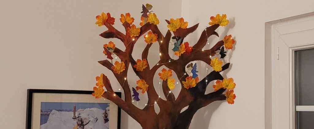 arbre automne décoration maison