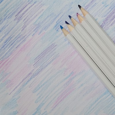 coloriage ciel crayon aquarelle