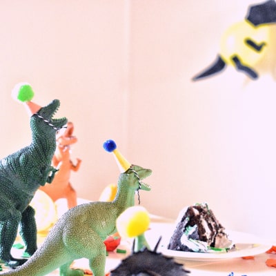 anniversaire thématique dinosaures