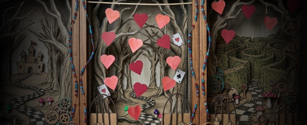 DIY mobile cœurs en papier