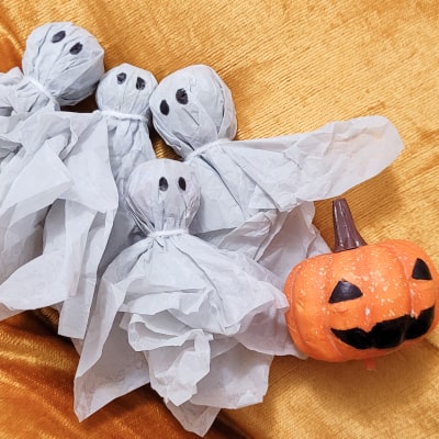 fantômes sucettes DIY halloween