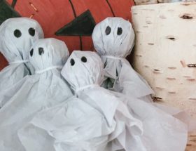 fantômes sucettes création halloween