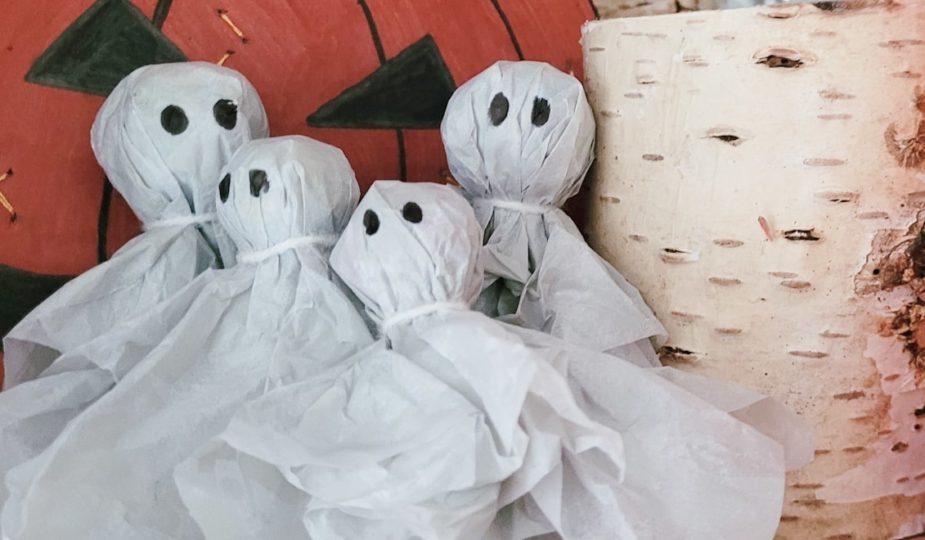 fantômes sucettes création halloween