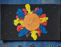 peinture soleil couleurs primaires