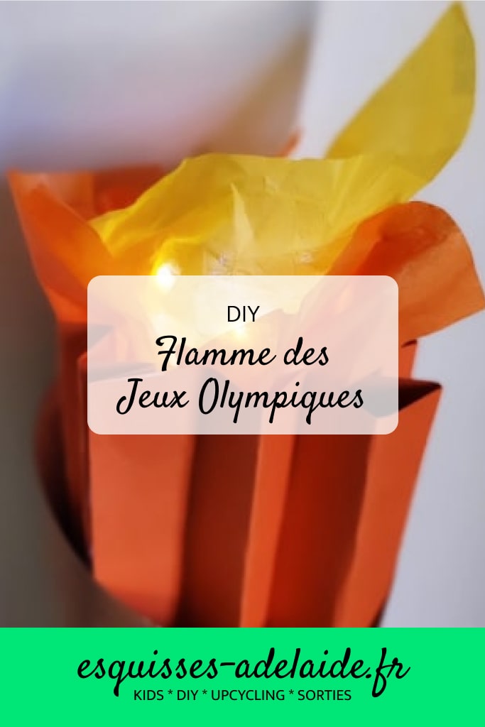 DIY flamme torche des JO