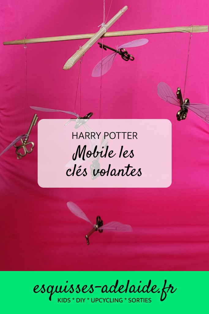 DIY cles volantes harry potter