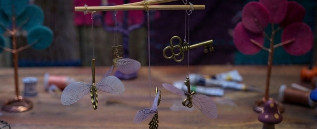 tuto mobile clés volantes harry potter