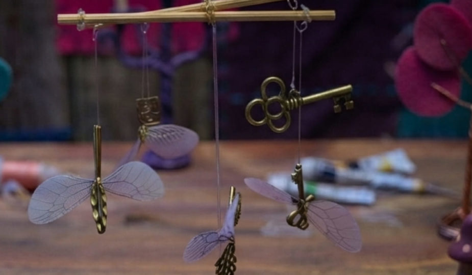 tuto mobile clés volantes harry potter