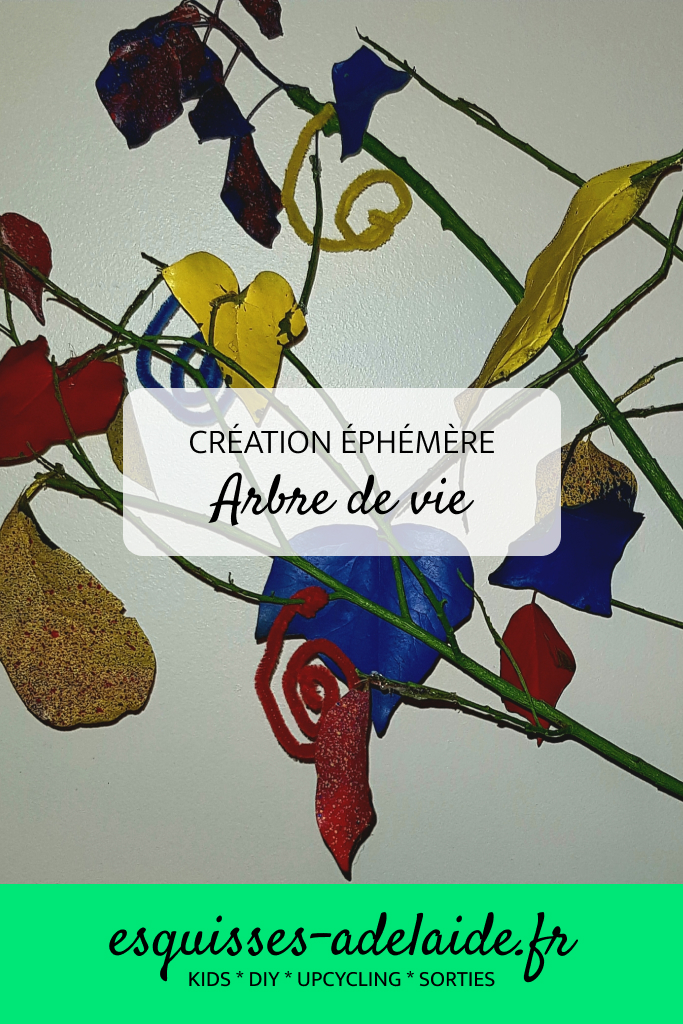 création éphémère arbre de vie