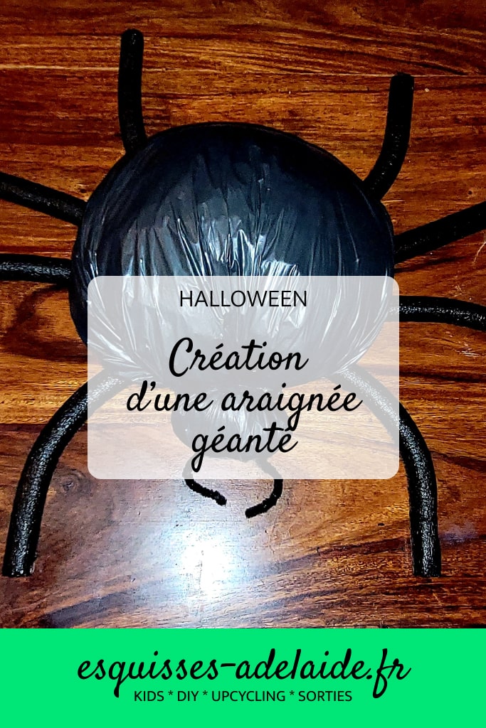 DIY araignée déco halloween