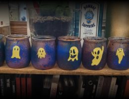 DIY pots fantômes anniversaire Halloween