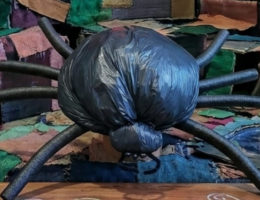 tuto araignée géante pour halloween