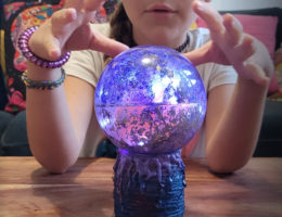 DIY boule de cristal divination