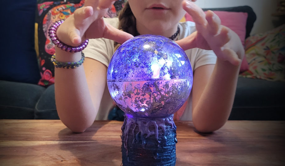 DIY boule de cristal divination