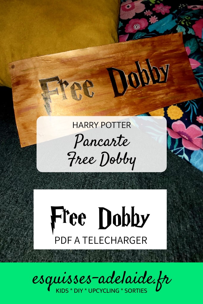 création pancarte free dobby