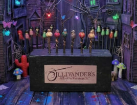 DIY boite ollivander's pour rangement Baguettes magiques