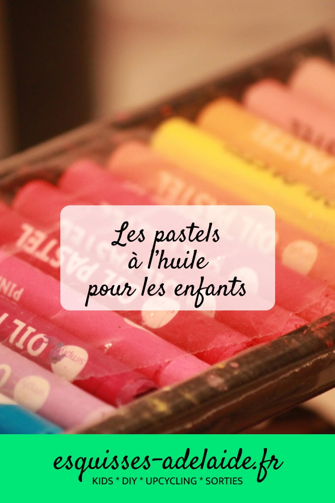 pastels à huile pour les enfants