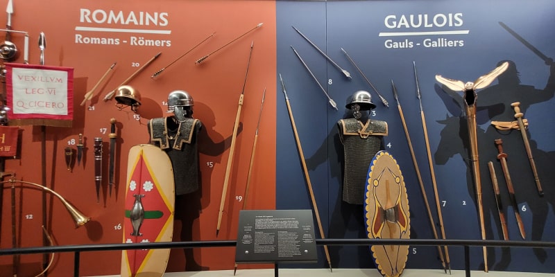 tenue de bataille combat romains et gaulois