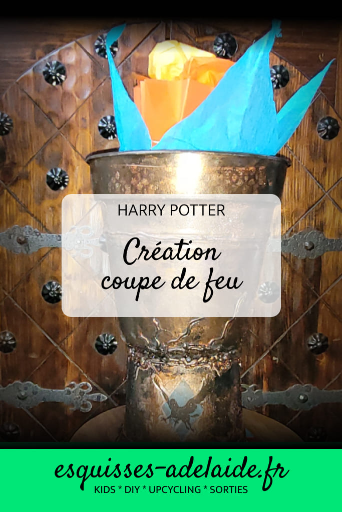création coupe de feu pour le tournoi des 3 sorciers harry potter