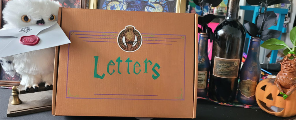 DIY boite courrier Harry Potter