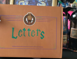 DIY boite courrier Harry Potter