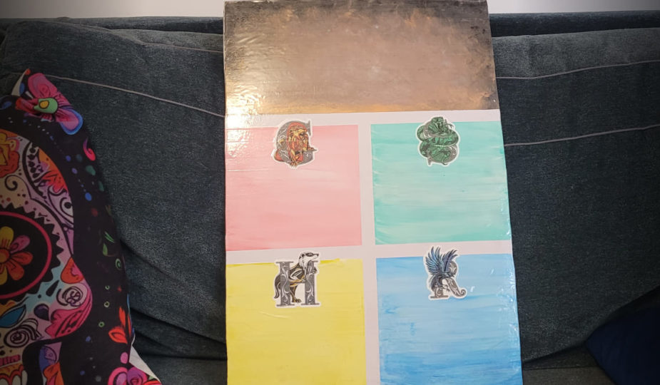DIY panneau des scores 4 maisons Poudlard