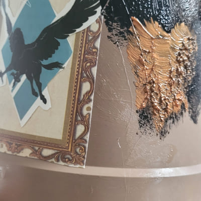 peinture pots de fleurs