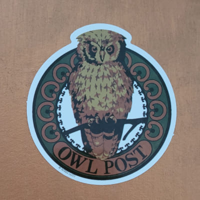 sticker owl post