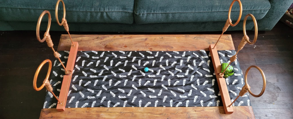 transformer jeu anneaux en Quidditch