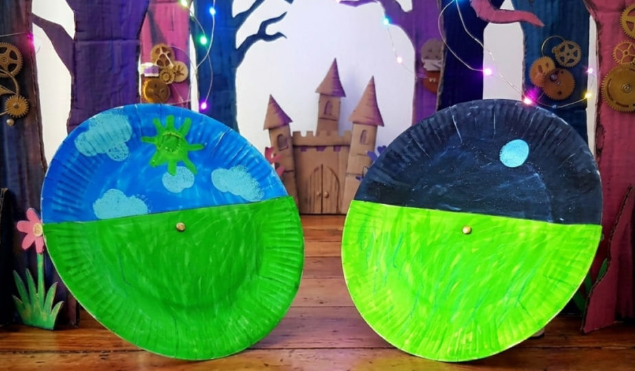 DIY enfant roue jour nuit - bricolage