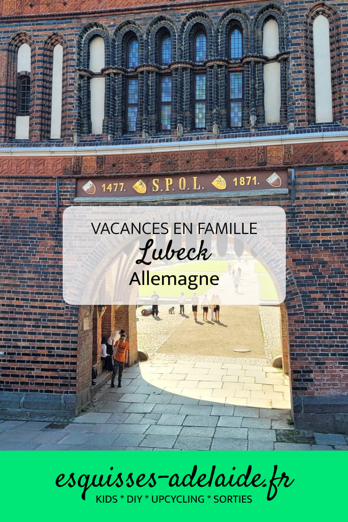 Une journée à Lubeck, vacances en famille